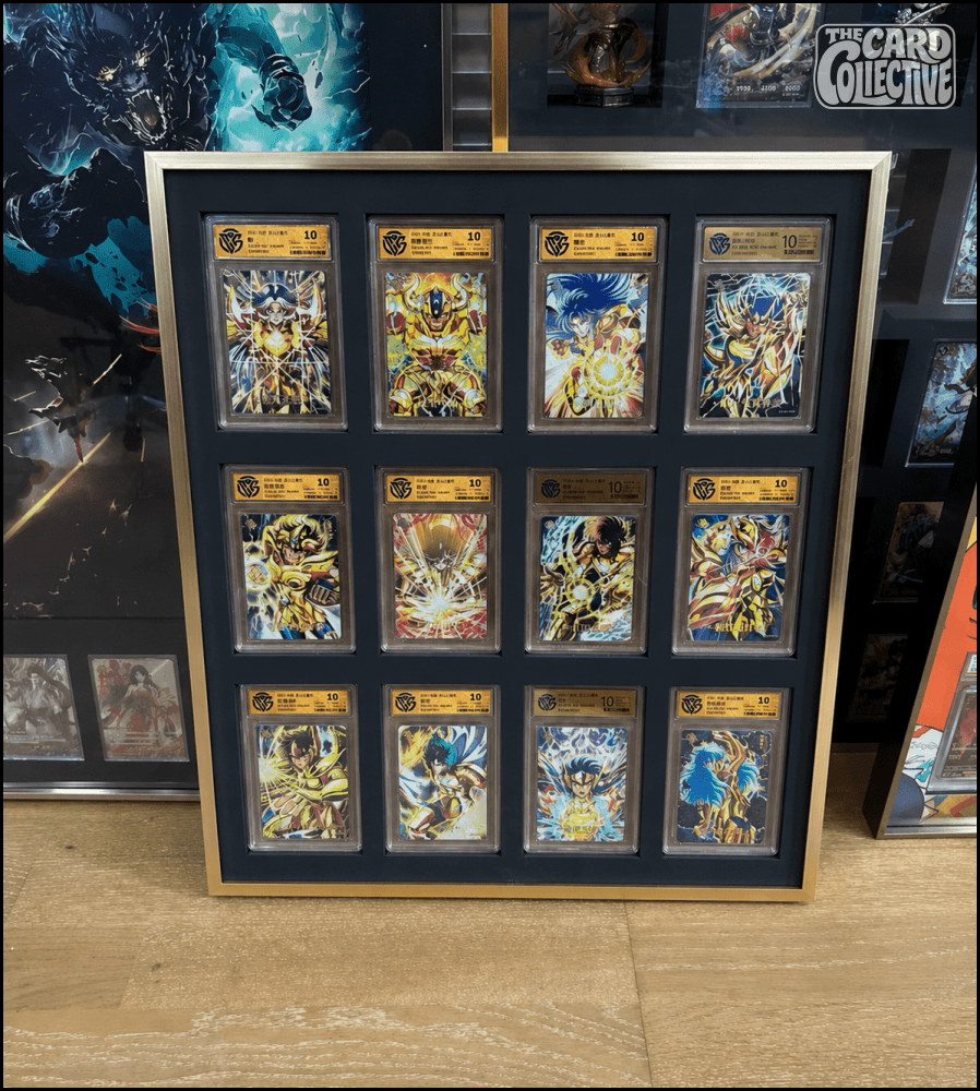 12 Grid Aluminium Pokémon Trading Card Metal Display Frame Case | PSA, BGS & One Touch | MTG • Yu-Gi-Oh • One Piece • Sports Cards - The Card Collective