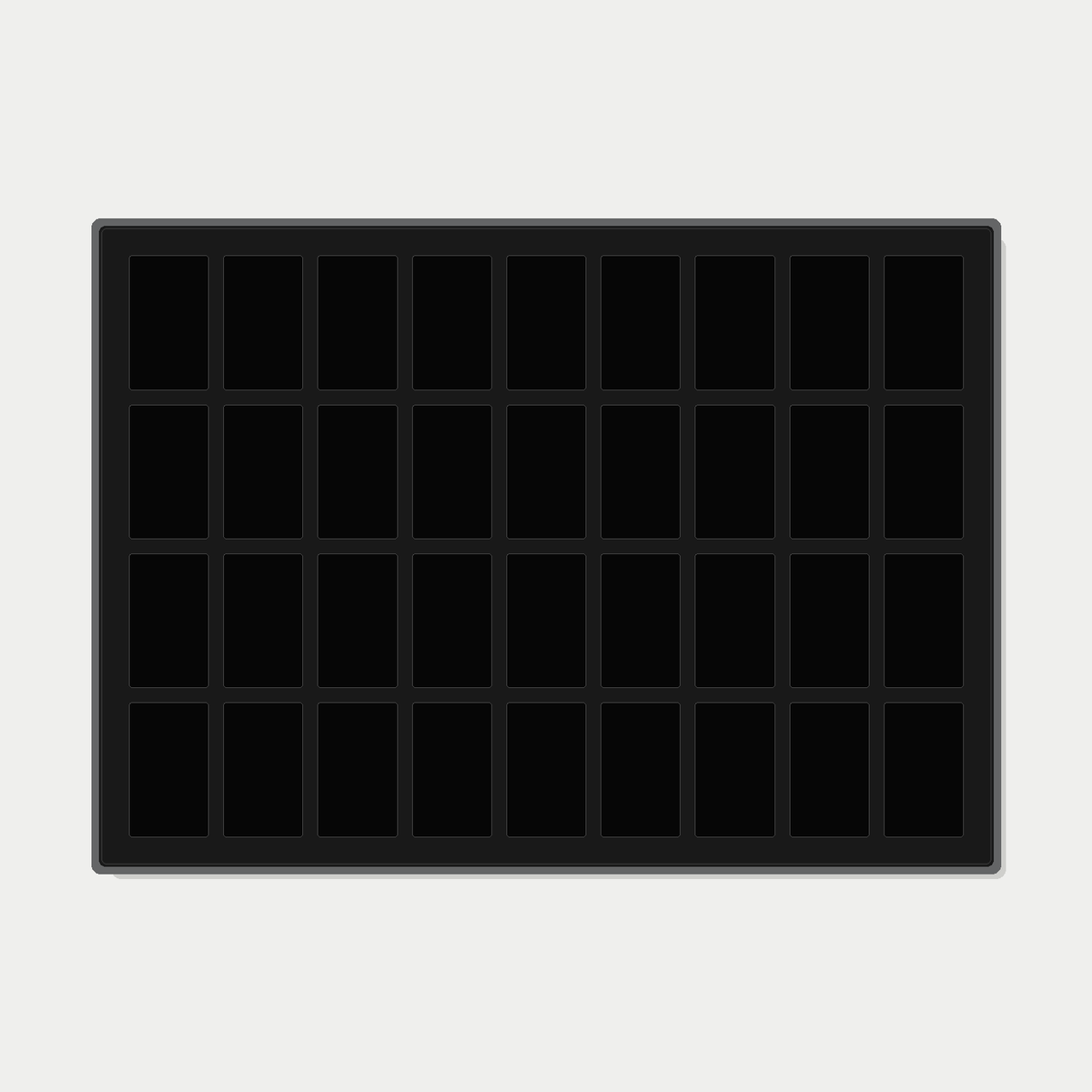 Premium aluminium metal trading card wall display frame case for Pokémon cards, MTG cards, Yu-Gi-Oh! cards, One Piece cards and sports cards, graded card wall display, PSA card frame, CGC card display, BGS slab display, One Touch magnetic holder display,