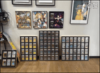 Premium aluminium metal trading card wall display frame case for Pokémon cards, MTG cards, Yu-Gi-Oh! cards, One Piece cards and sports cards, graded card wall display, PSA card frame, CGC card display, BGS slab display, One Touch magnetic holder display,