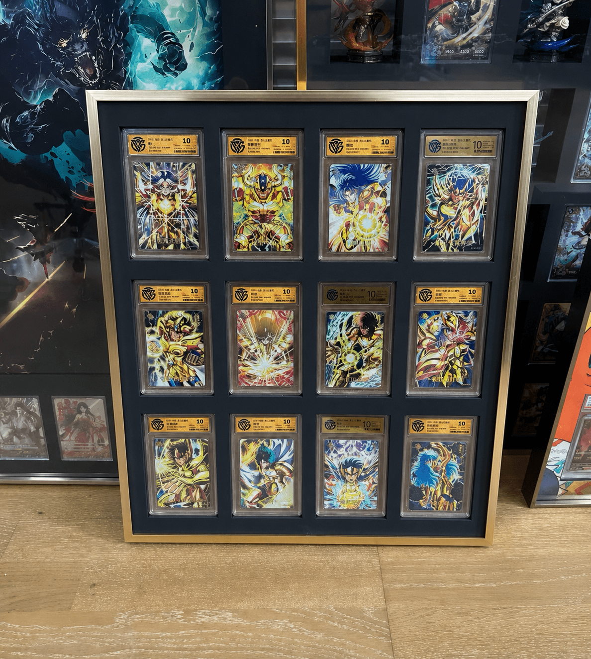54 Aluminium Trading Card Display Frame Case | PSA, BGS & One Touch | Pokémon • MTG • Yu-Gi-Oh • One Piece • Sports Cards - The Card Collective